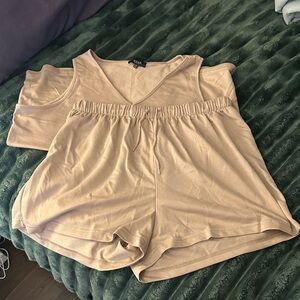 NYDJ Tan Pajama Set